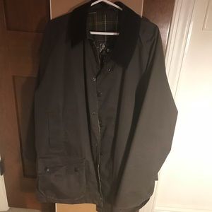 Barbour lightweight Beaufort jacket dark green